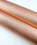 Cuir coloris Or rose