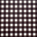 Vichy noir et blanc - Format A5