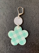 Vichy vert d'eau - AppleSkin blanc