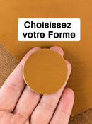 Cuir Cappuccino épais