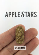 Rectangle arrondi AppleStars Or