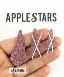 Pampille AppleStars Or rose 45 x 20 mm