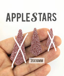 Pampille AppleStars Or rose 35 x 16 mm