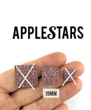 Carré AppleStars Or rose 15 mm