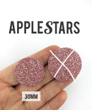 Rond AppleStars Or rose 30 mm