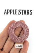 Rond ajouré AppleStars Or rose