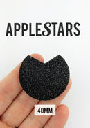Rond croqué AppleStars Noir