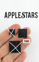 Carré AppleStars Noir 15 mm