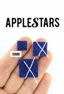 Carré AppleStars Bleu 10 mm