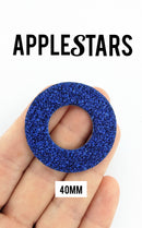 Rond ajouré AppleStars Bleu