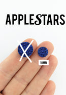 Rond AppleStars Bleu 10 mm
