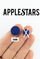 Rond AppleStars Bleu 15 mm