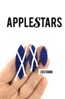 Navette AppleStars Bleu 28 x 10 mm