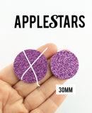 Rond AppleStars Violet 30 mm