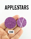 Rond AppleStars Violet 35 mm