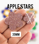 Fleur AppleStars Or rose 35 mm