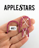 Arc 1 AppleStars Rose de l'Arc en ciel