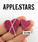 Nouveau Coeur AppleStars Rose 20 x 21 mm