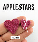 Nouveau Coeur AppleStars Rose 30 x 31 mm