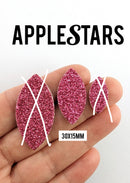 Feuille AppleStars Rose 30 x 15 mm