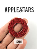 Rond ajouré AppleStars Rouge