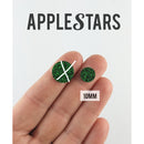 Rond AppleStars Vert 10 mm