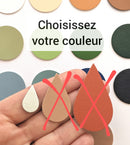 Goutte AppleStars Noir 20 x 12 mm