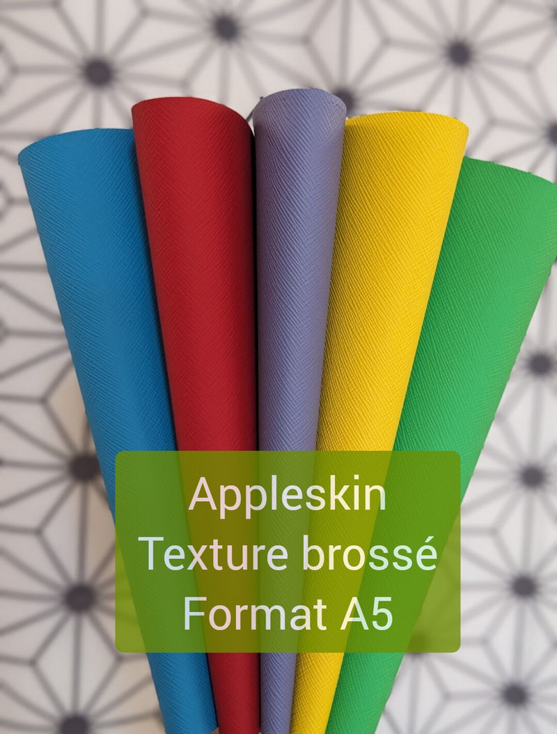 Appleskin Texture brossé format A5