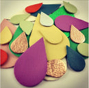 Cuir Goutte 20 x 12 mm