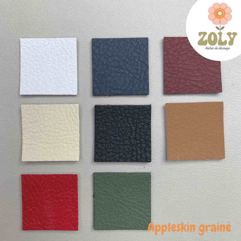Formes Appleskin grainé bleu marine