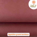 AppleSkin grainé bordeaux