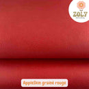 AppleSkin grainé rouge