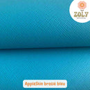 AppleSkin brossé bleu