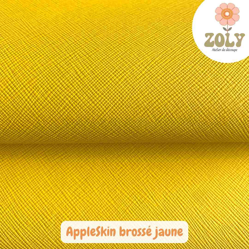 AppleSkin brossé bleu