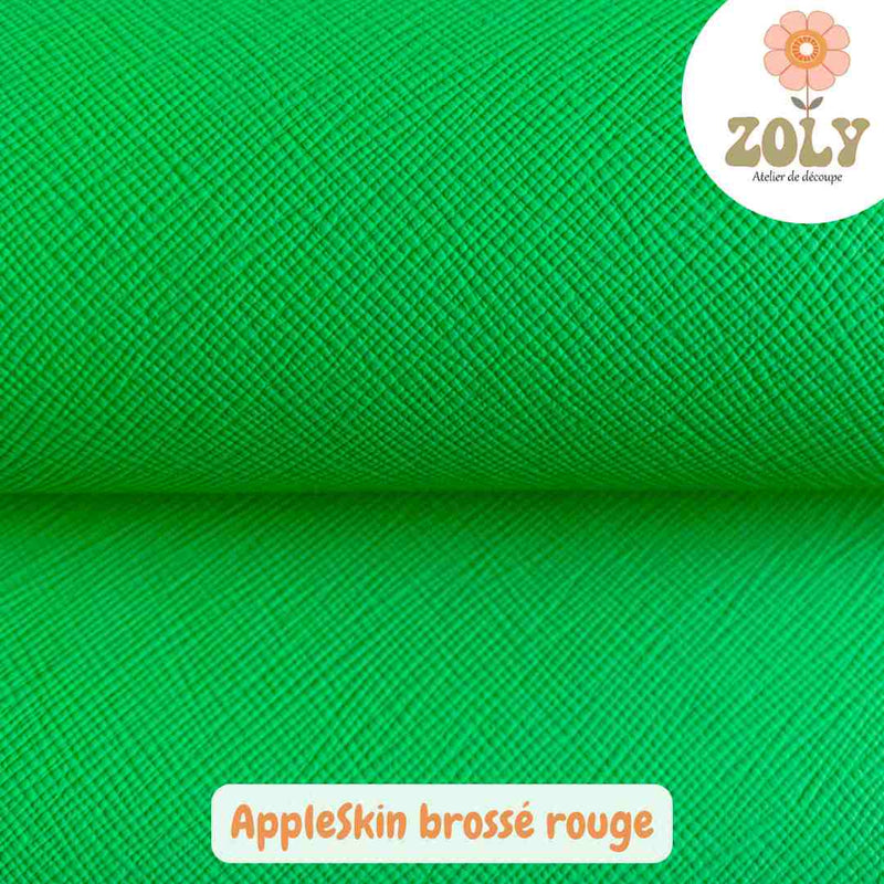 AppleSkin brossé vert