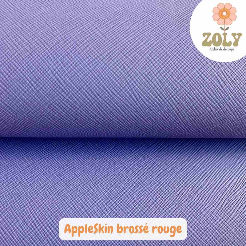 AppleSkin brossé violet