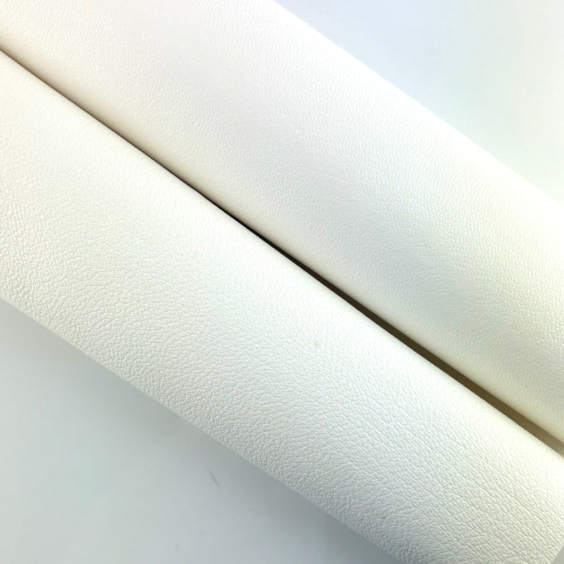 Cuir coloris Blanc