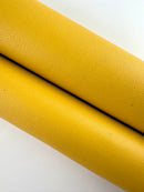 Cuir coloris Jaune ocre