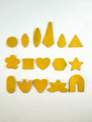 Cuir coloris Jaune soleil