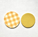 Vichy citronnade - Cuir de pomme 1 mm
