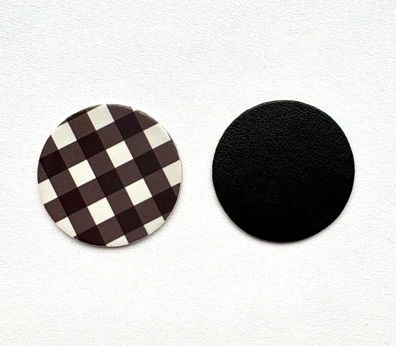 Vichy noir et blanc - AppleSkin noir
