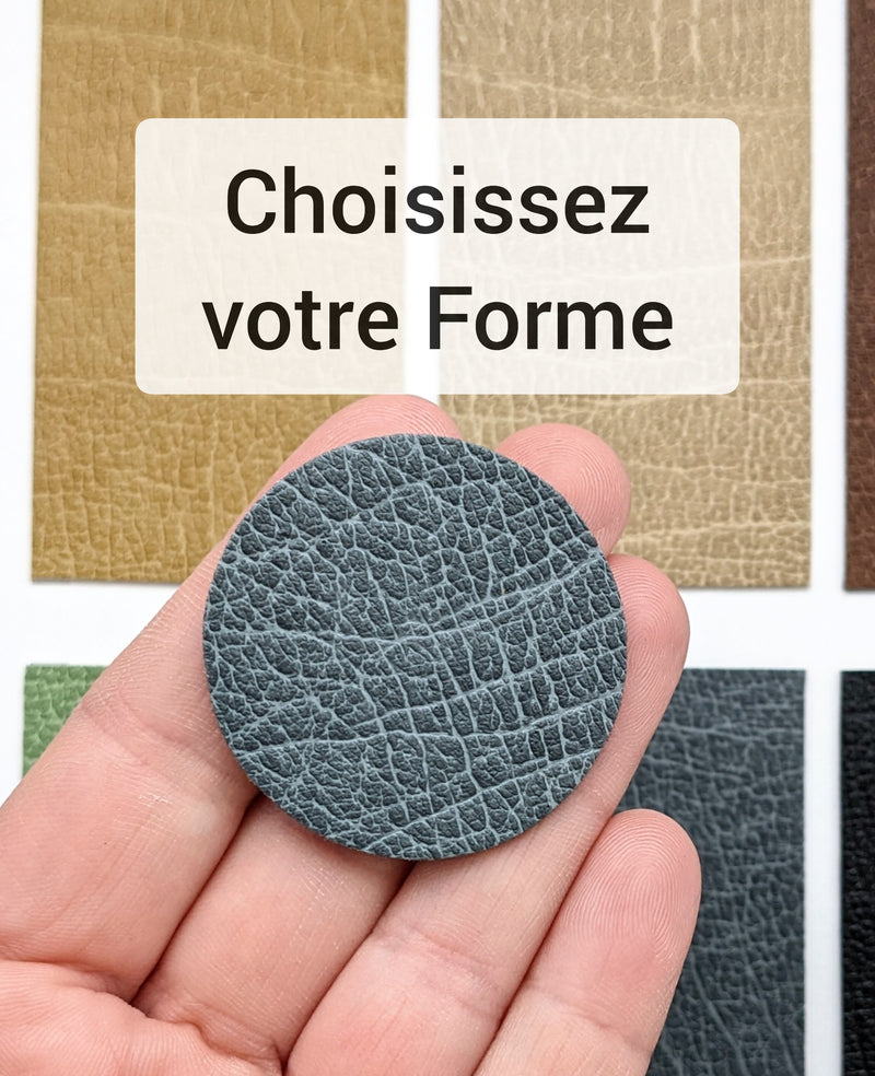 Formes Appleskin ridé gris