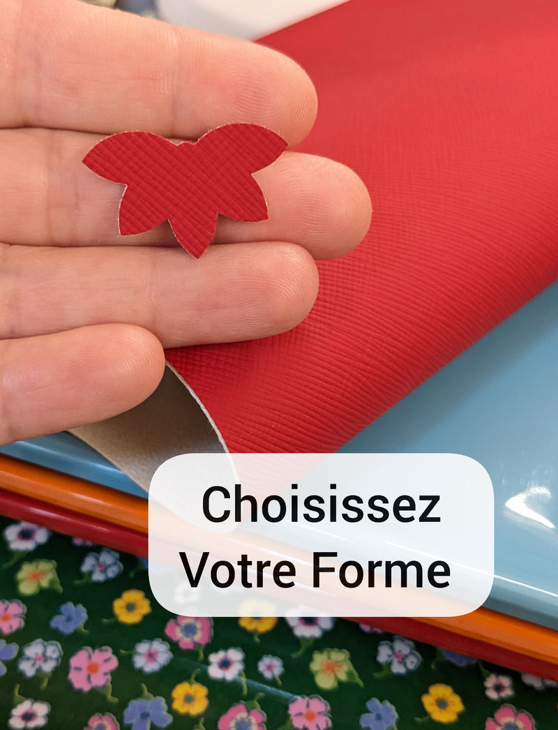 Formes AppleSkin brossé rouge