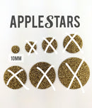 Rond AppleStars Or 10 mm