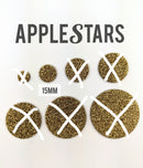 Rond AppleStars Or 15 mm