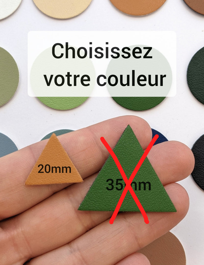 Triangle Appleskin lisse 20mm