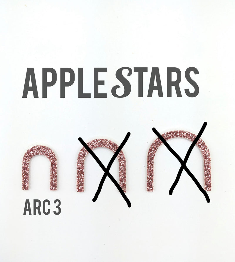 Arc 3 AppleStars Or rose de l'Arc en ciel