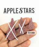 Pampille AppleStars Or rose 25 x 12 mm