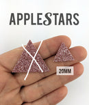 Triangle AppleStars Or rose 20 mm