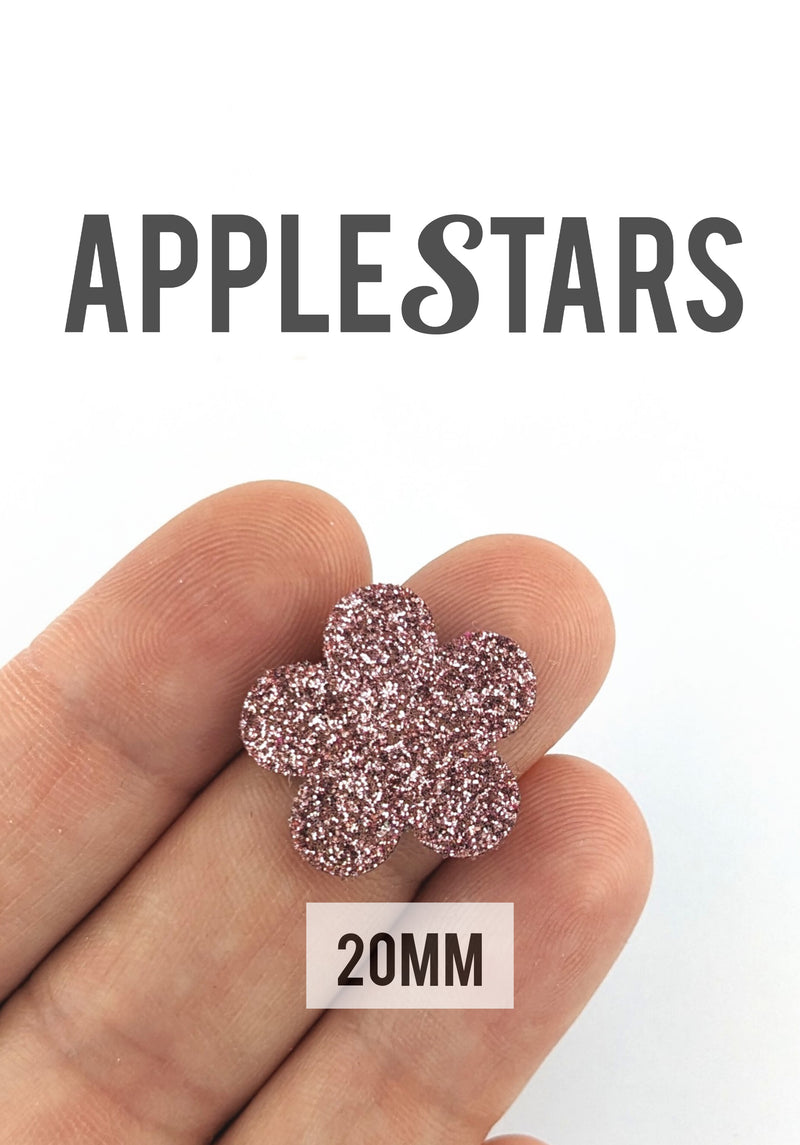 Fleur AppleStars Or rose 20mm